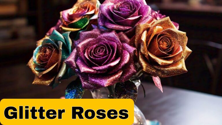 Glitter Roses are one of the most captivating flowers. Some people think that these flowers bloom automatically