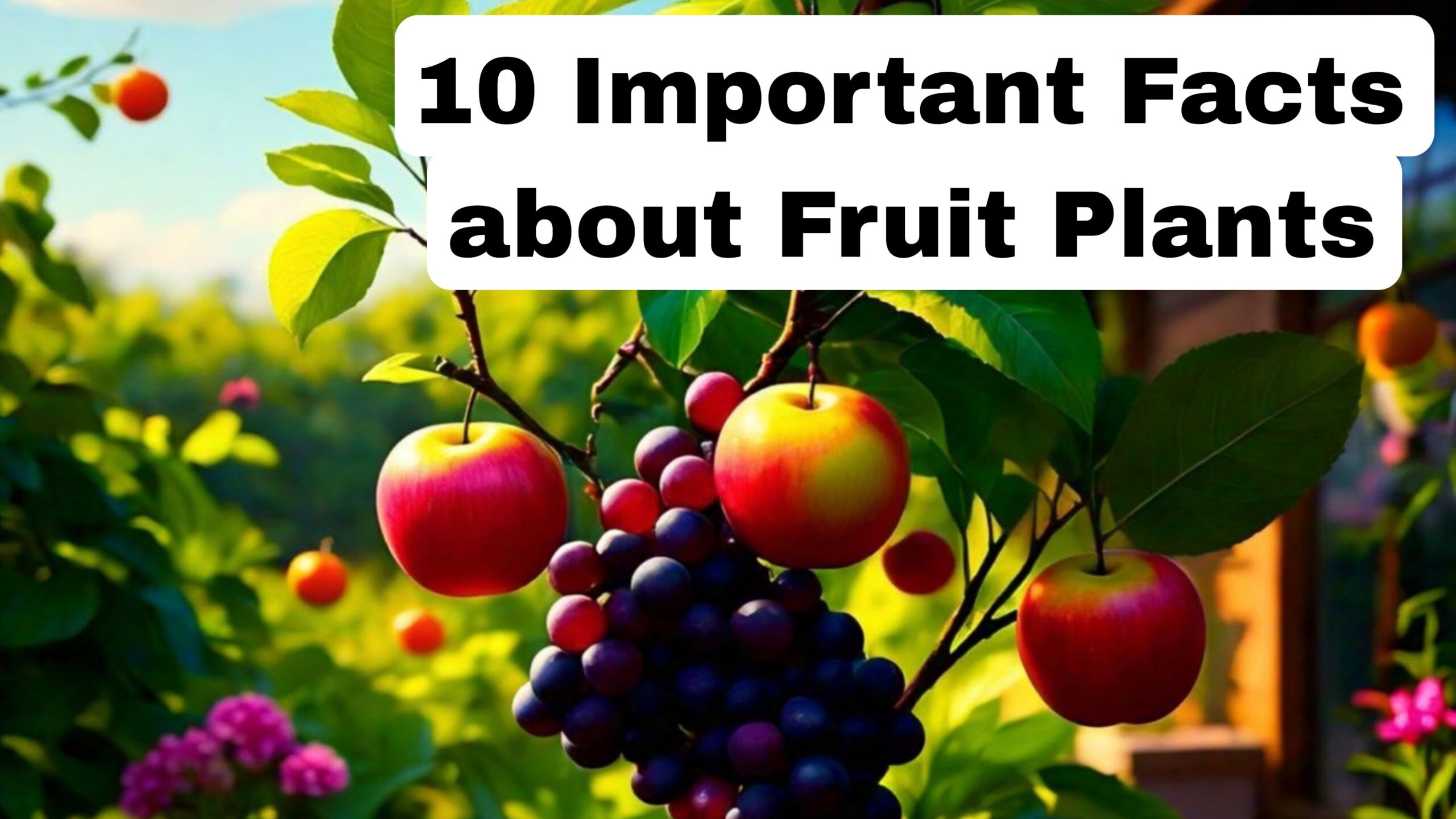 10 Important Facts about Fruit Plants