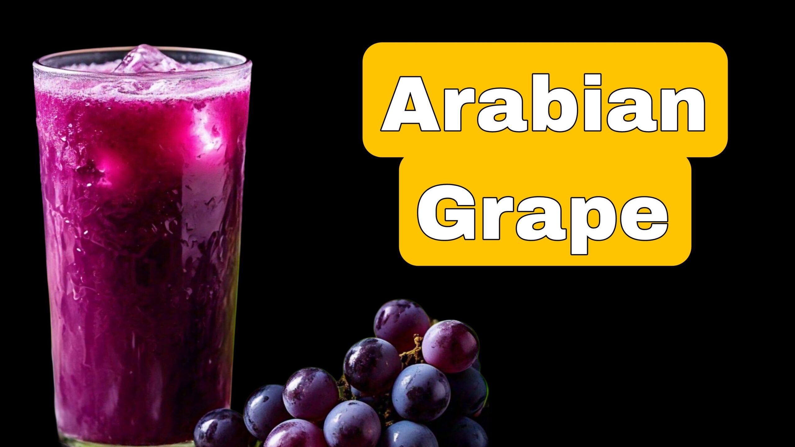 How about Pulpy Juice made from Arabian Grape