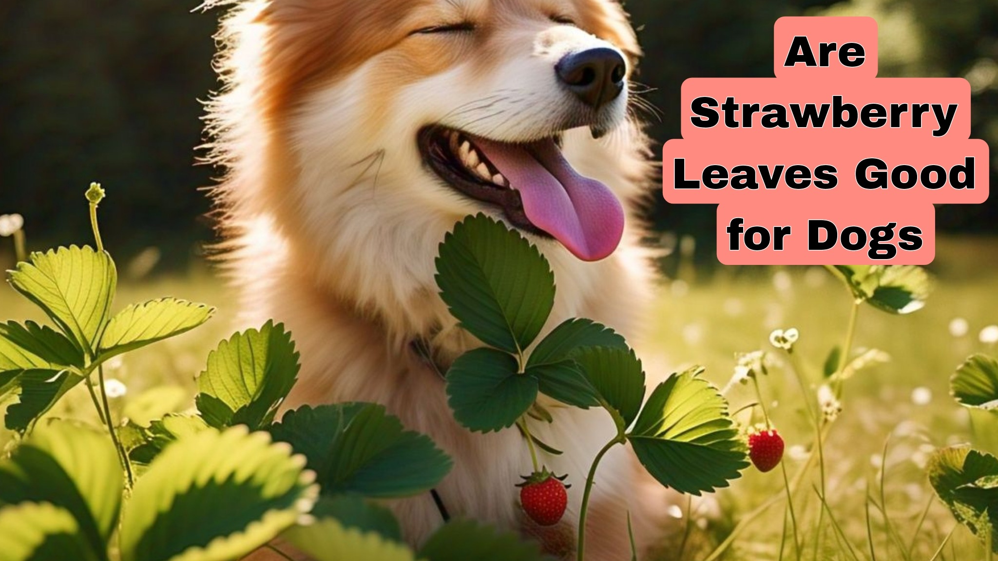 Are Strawberry Leaves Good for Dogs